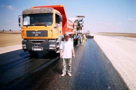 travail sur l'auto route settat